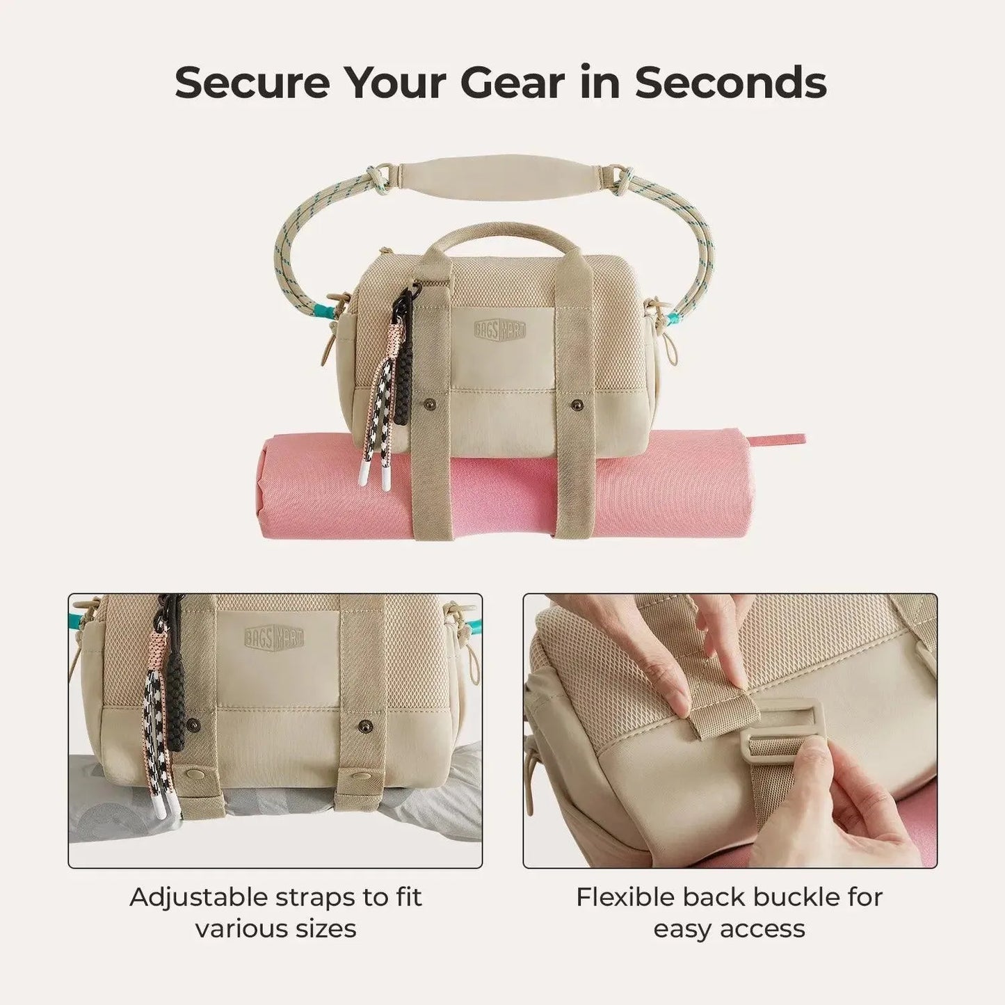 FitCarry™ Compact Gym Bag